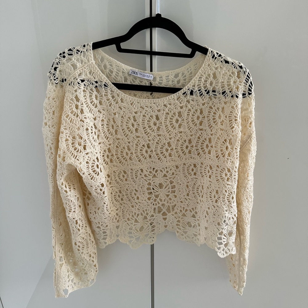 Zara Crochet Top